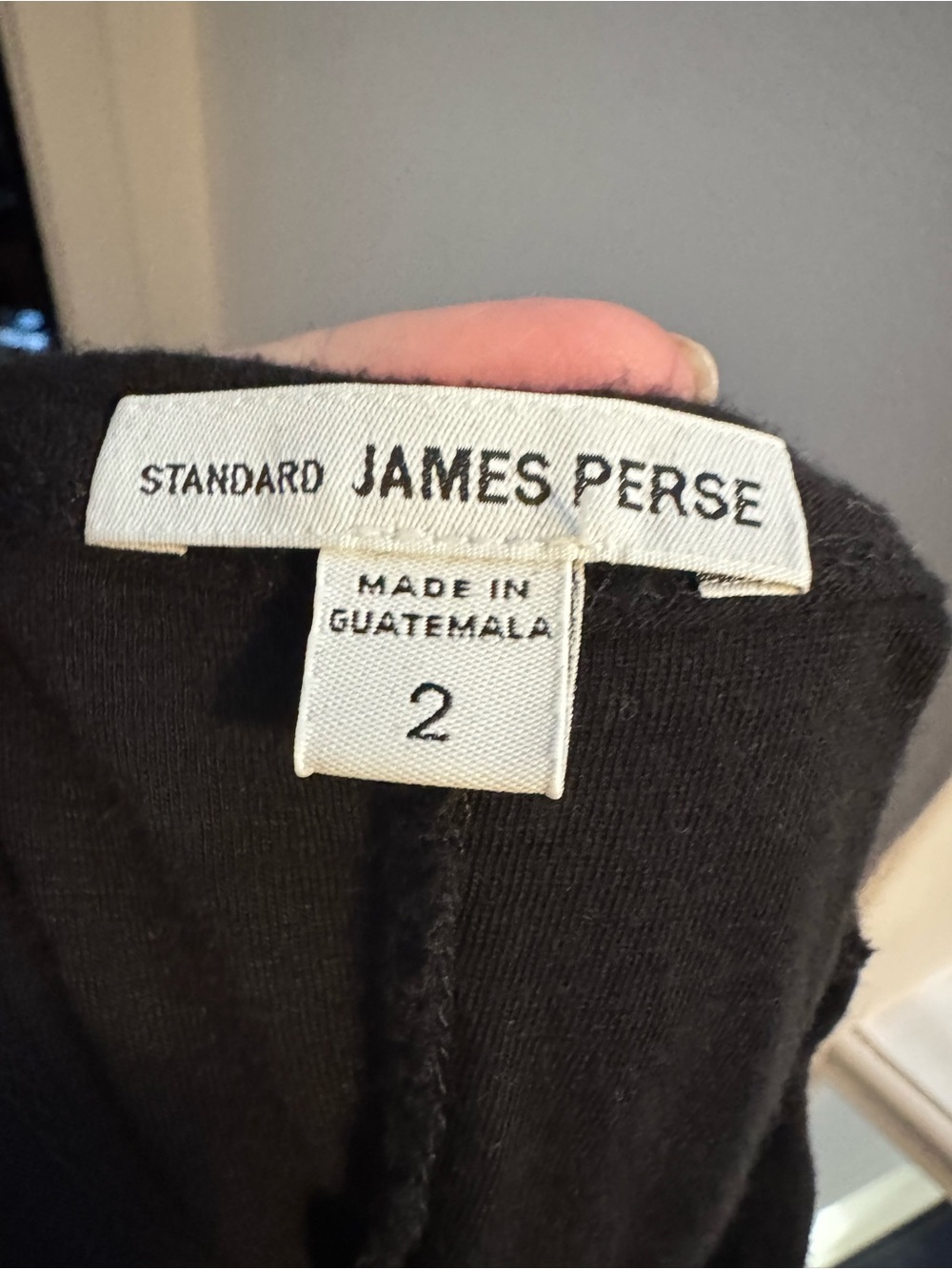 James Perse Black Racerback Maxi Dress - Picture 3 of 3